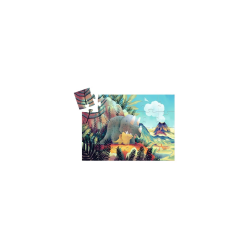 Puzzle 24 pièces Téo le dino - Djeco | K'Ado Mino