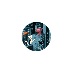 Puzzle d'observation Night City 200 pièces - Djeco